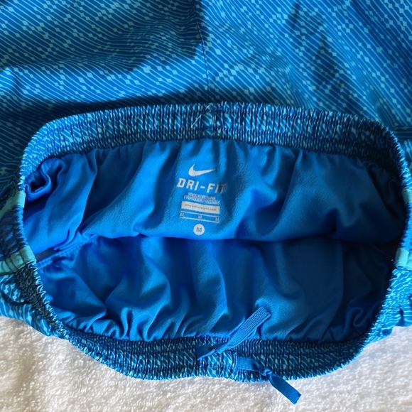 Nike Blue Athletic Shorts with Moisture-Wicking Fabric - Picture 6 of 6